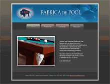 Tablet Screenshot of fabricadepool-aa.com.ar